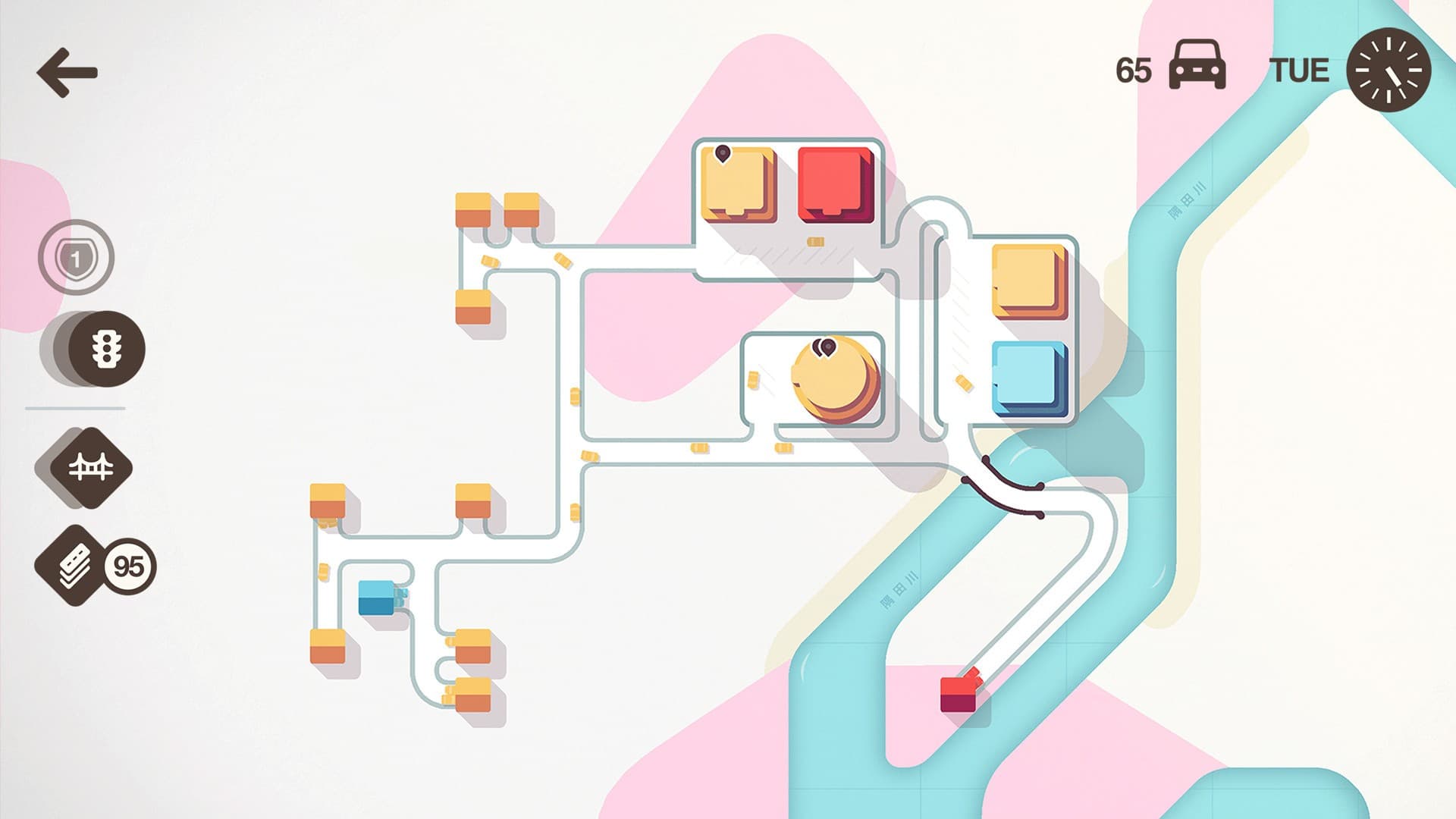 Mini Motorways screenshot 2