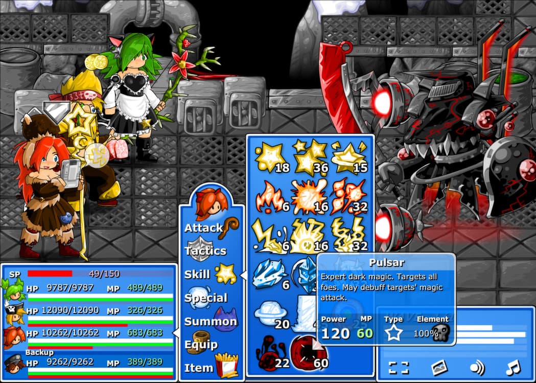 Epic Battle Fantasy 4 screenshot 1