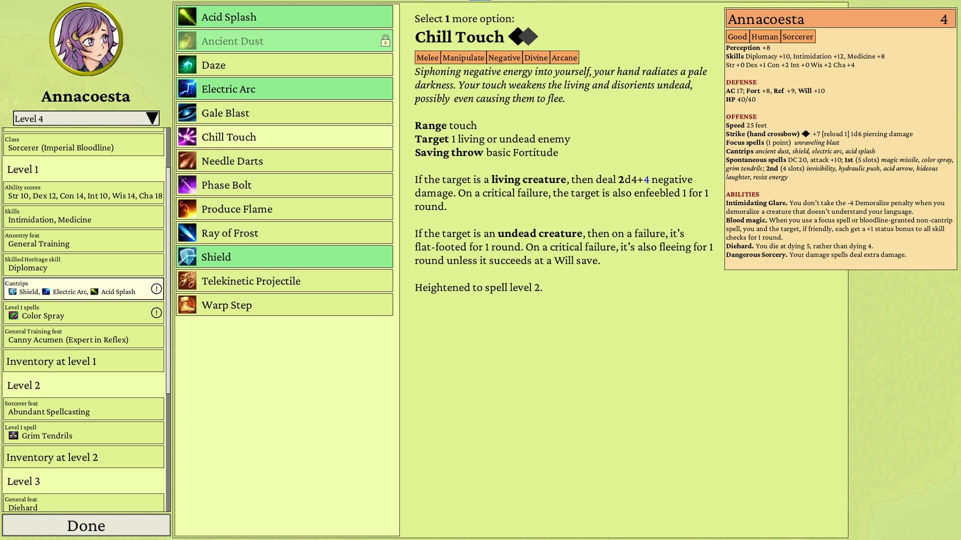 Dawnsbury Days screenshot 4
