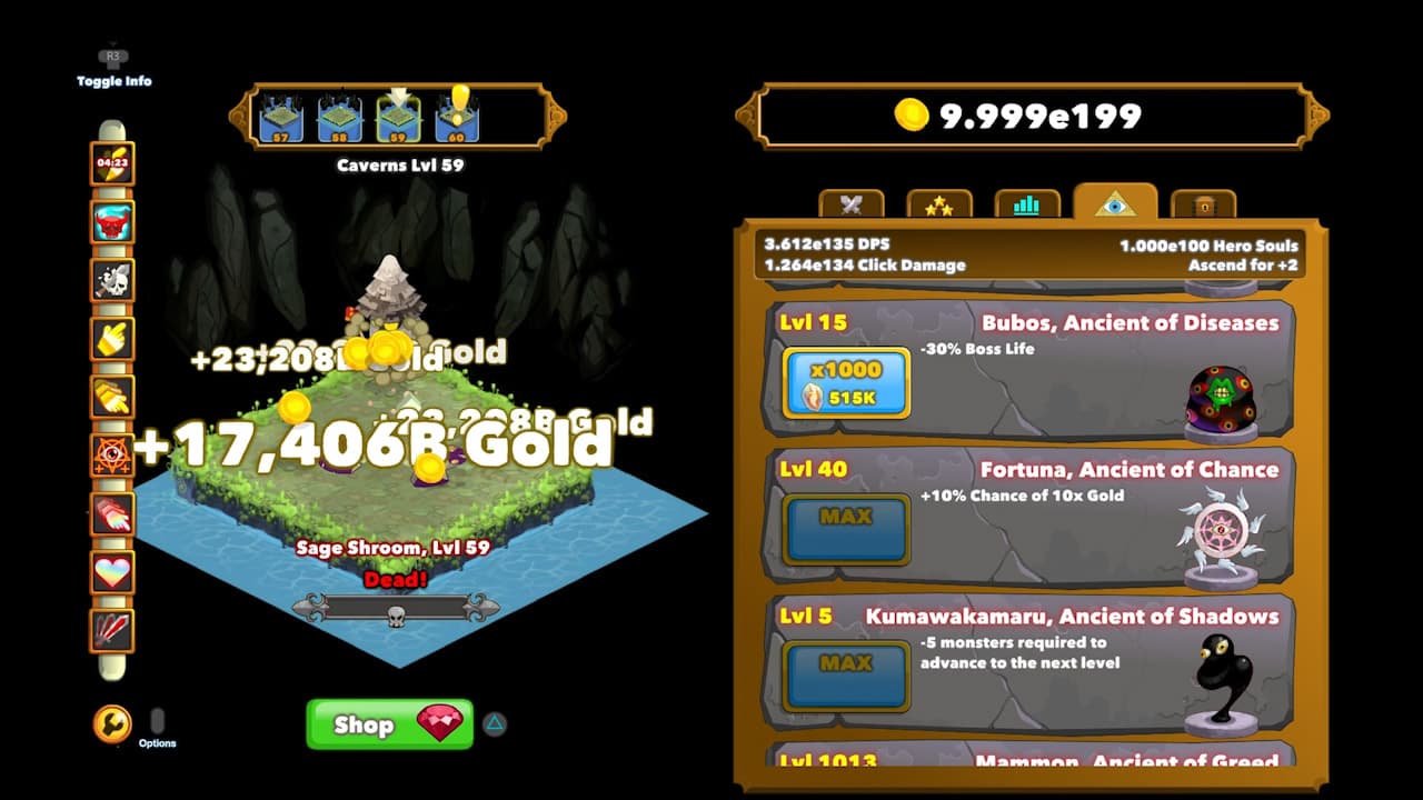 Clicker Heroes screenshot 4