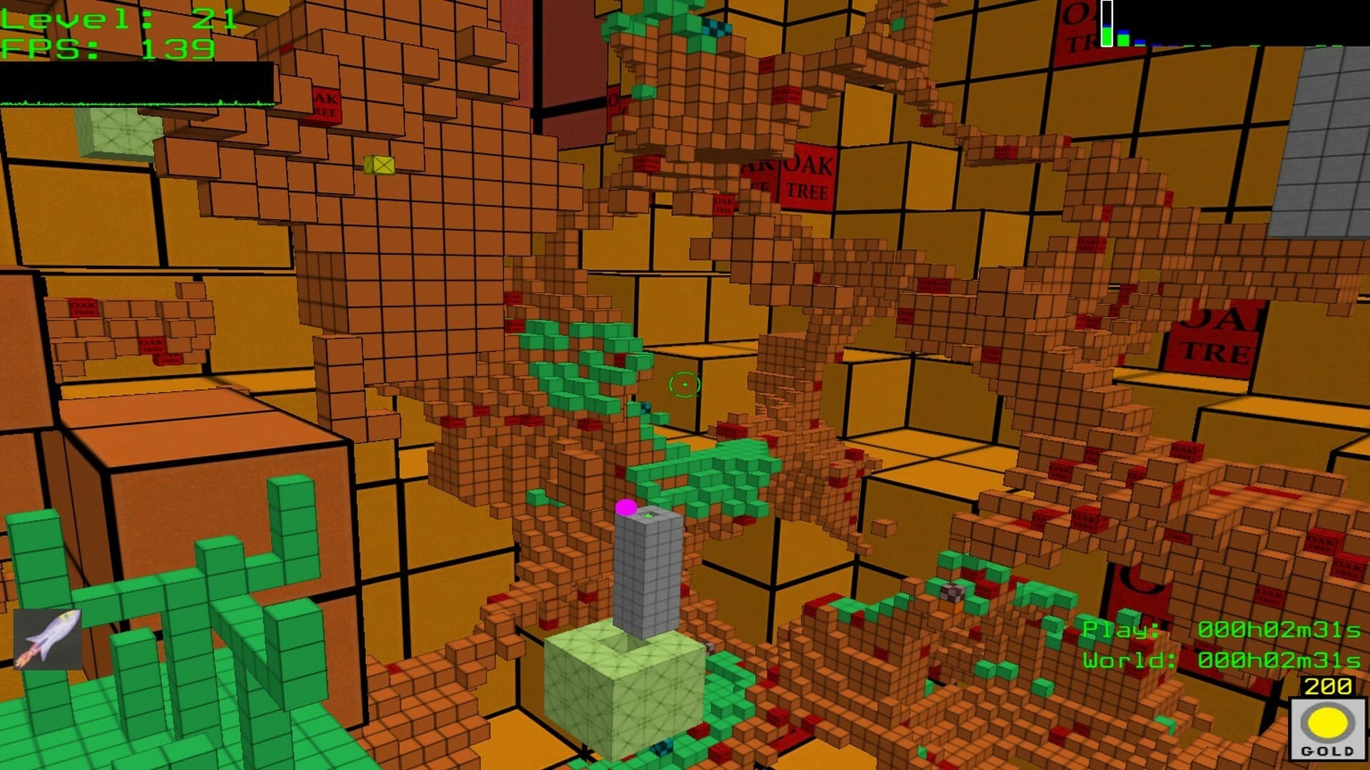 Fractal Block World screenshot 2