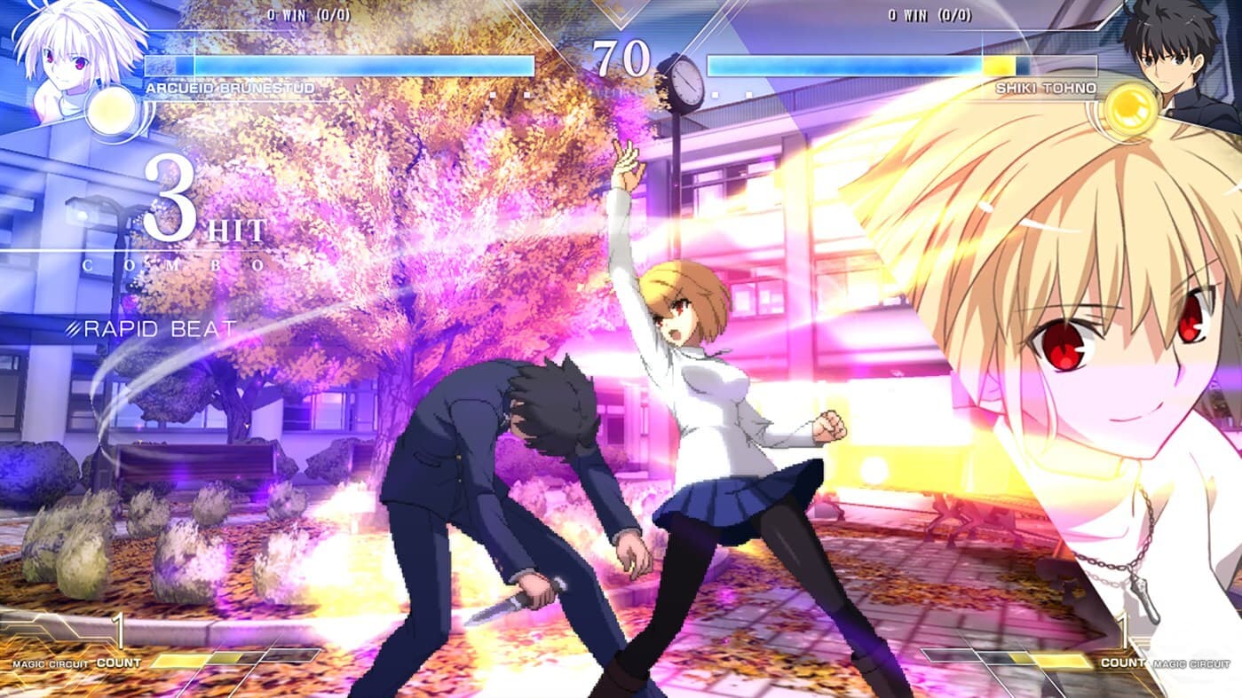 MELTY BLOOD: TYPE LUMINA - Neco-Arc Round Announcements screenshot 1