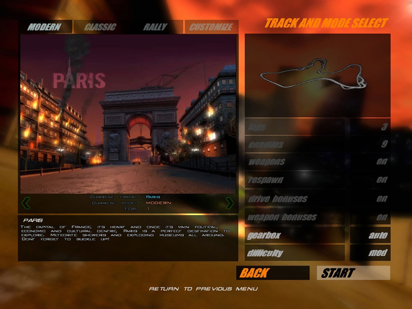 Death Track: Resurrection screenshot 1