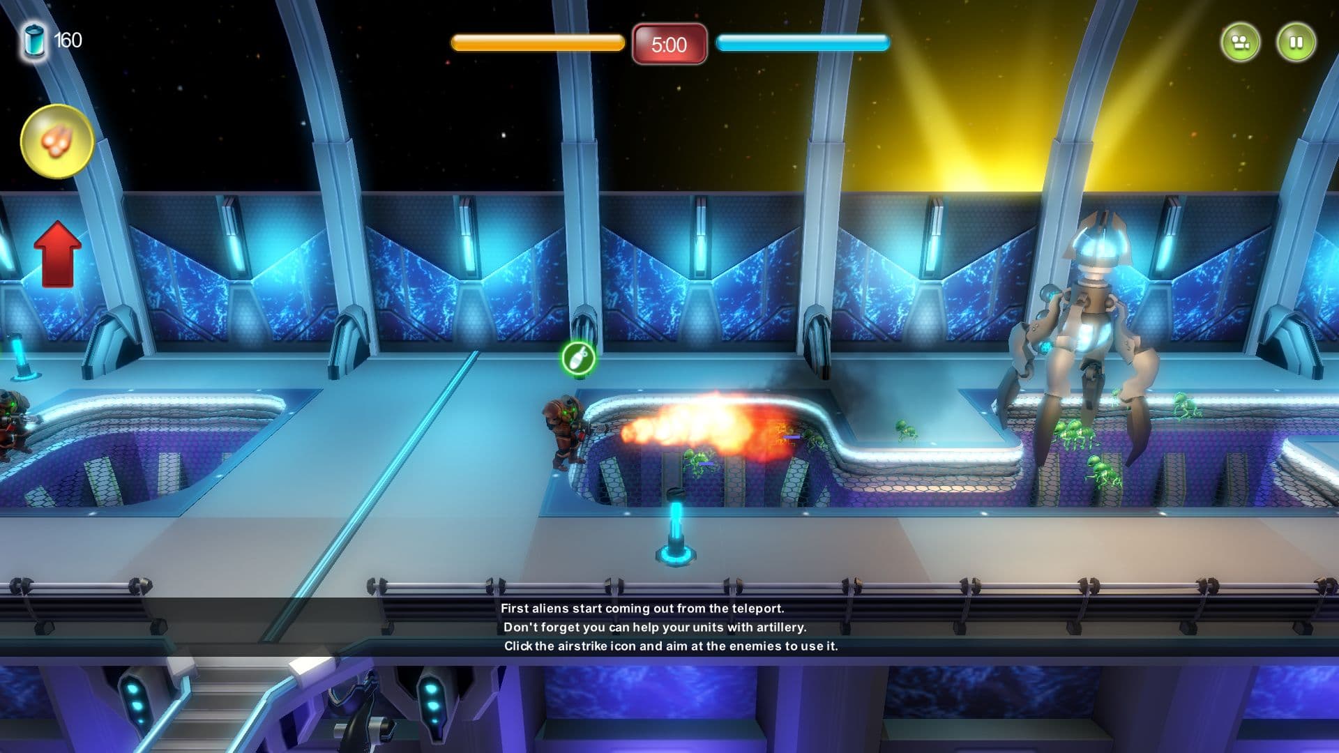 Alien Hallway screenshot 3