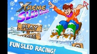 Sledding Game screenshot 1