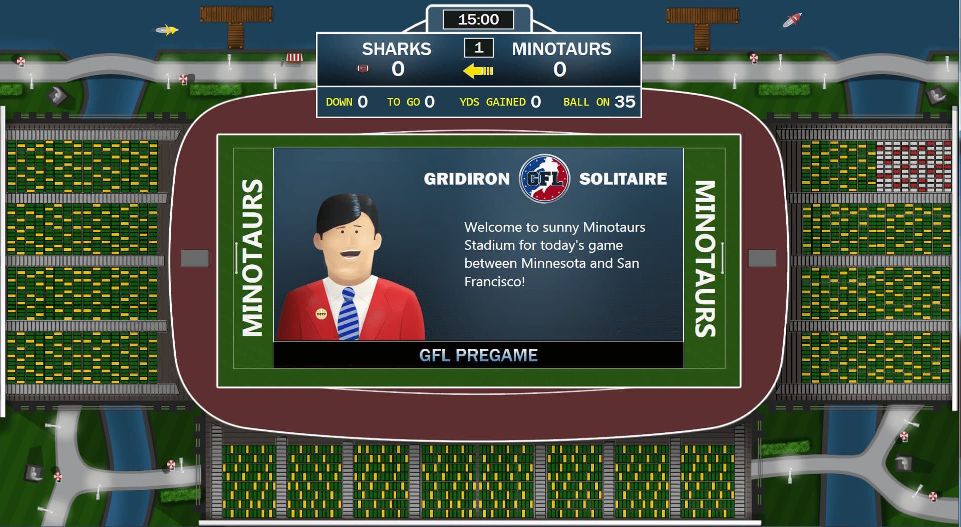 Gridiron Solitaire screenshot 4