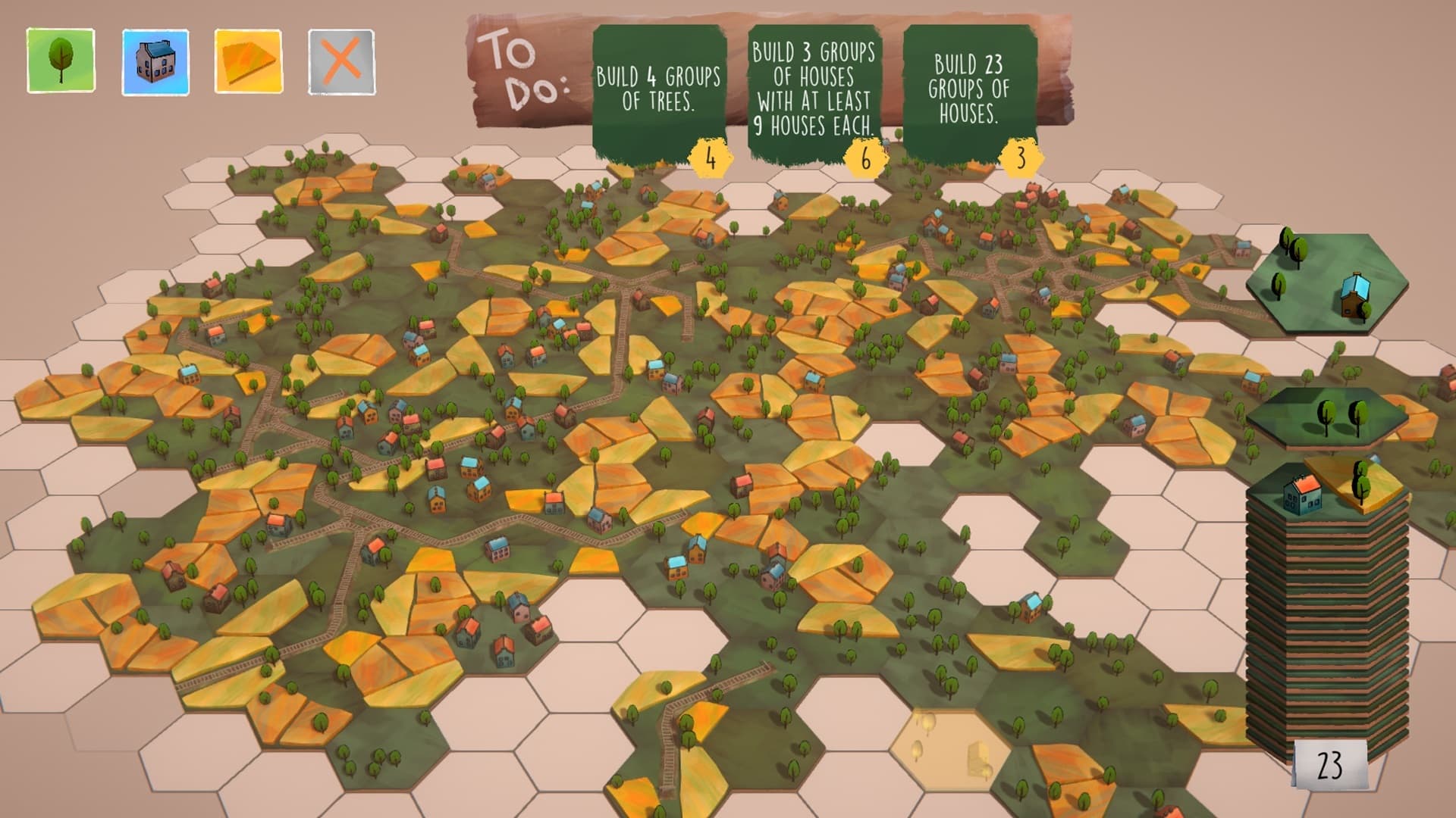 Dorfromantik screenshot 2