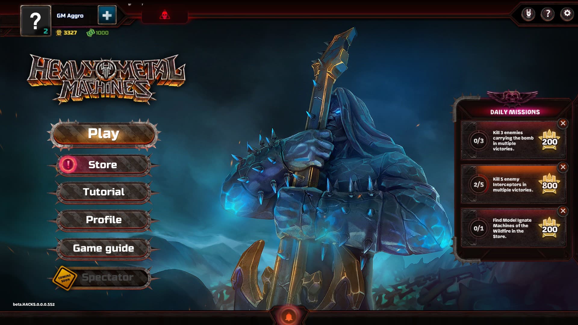 Heavy Metal Machines screenshot 1