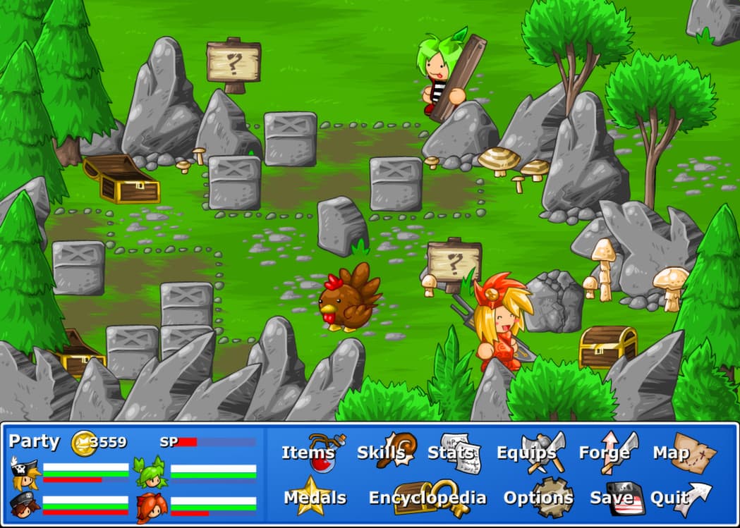 Epic Battle Fantasy 4 screenshot 2