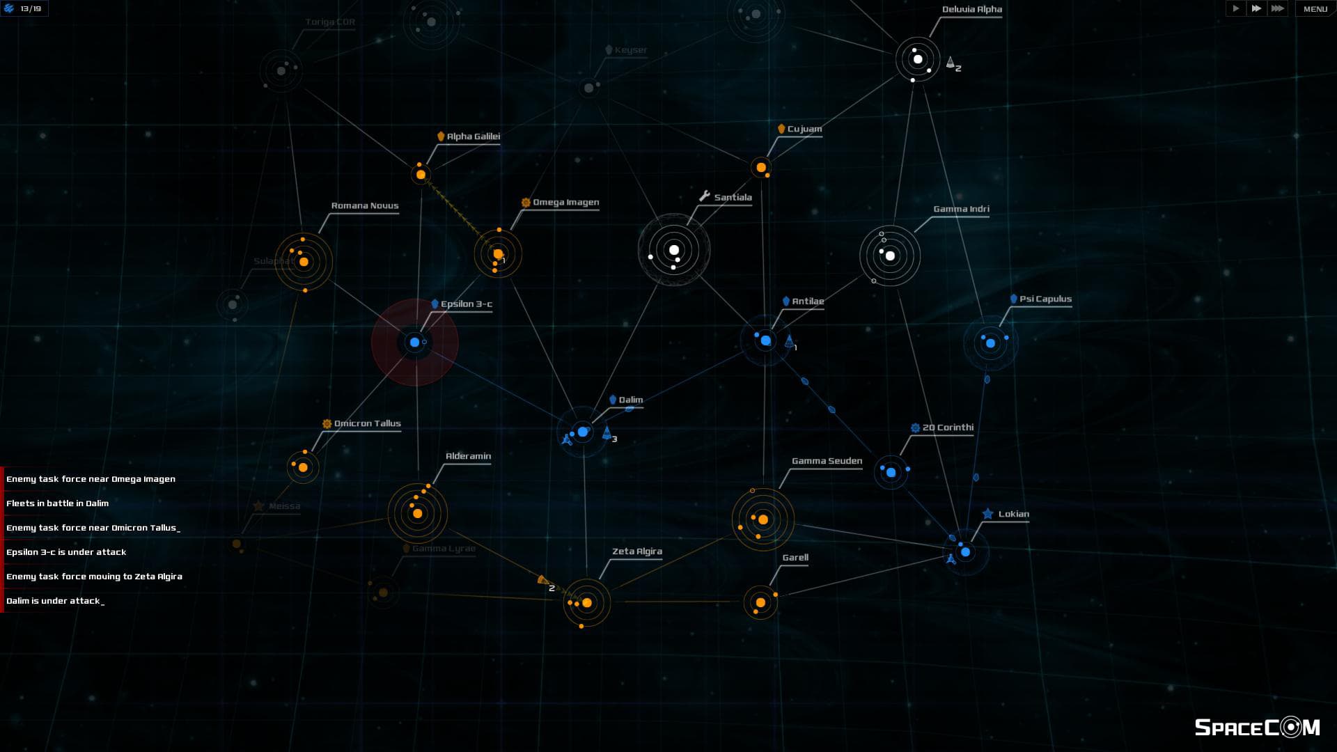 SPACECOM screenshot 2