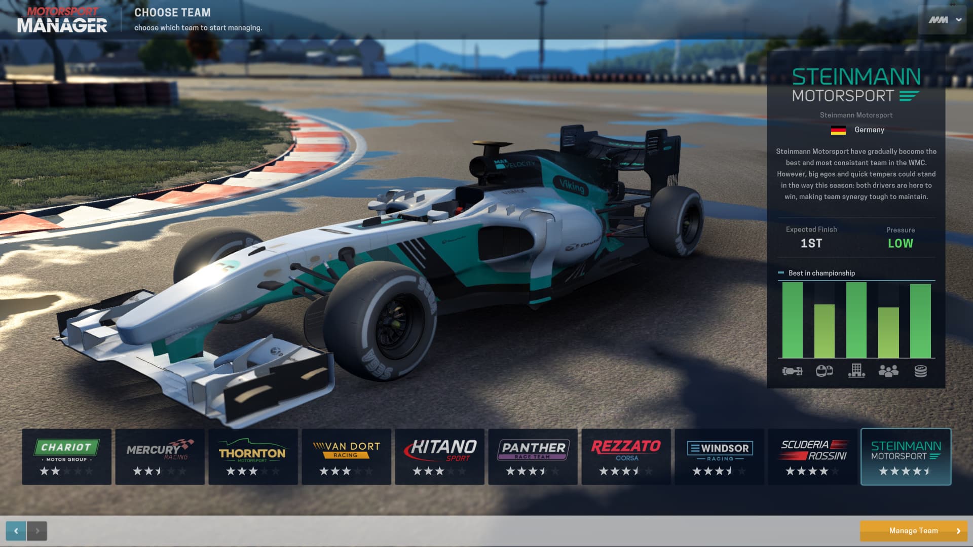 Motorsport Manager screenshot 1