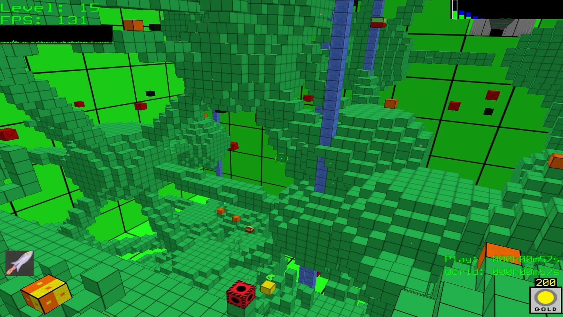 Fractal Block World screenshot 1