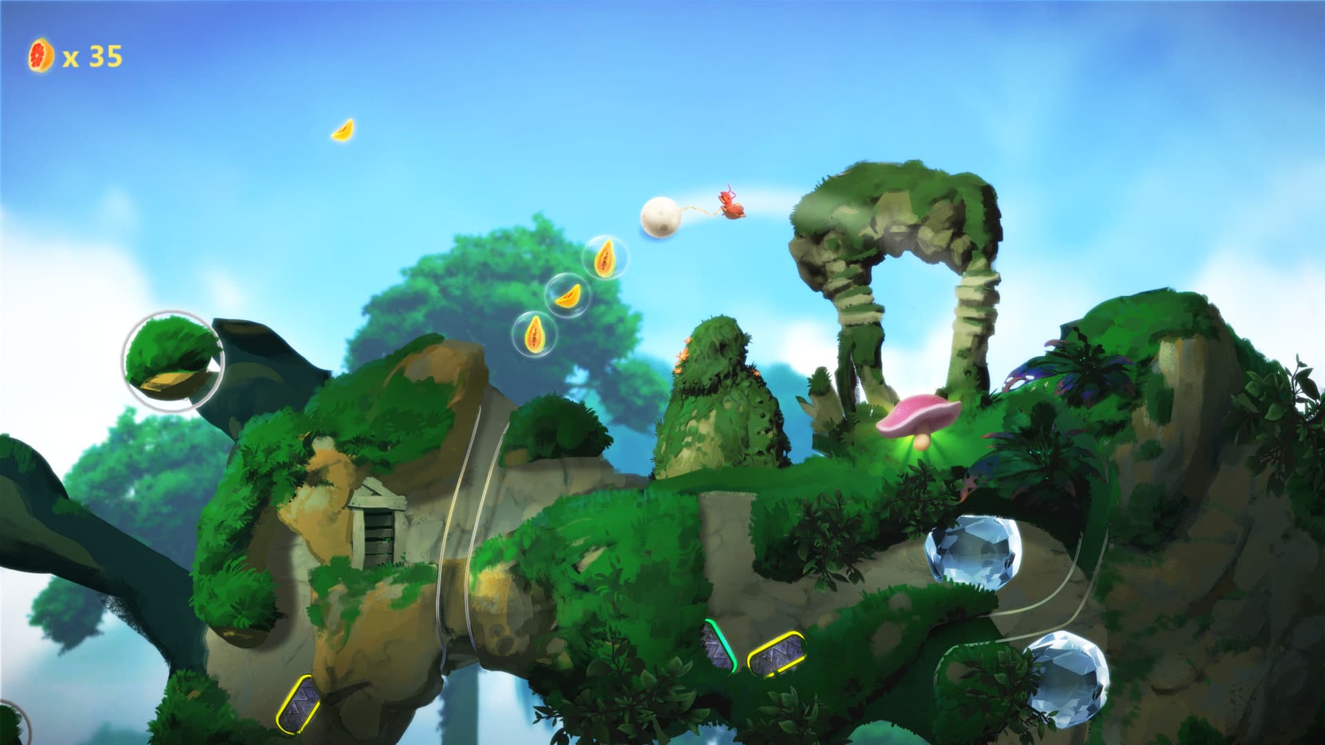 Yoku's Island Express screenshot 2