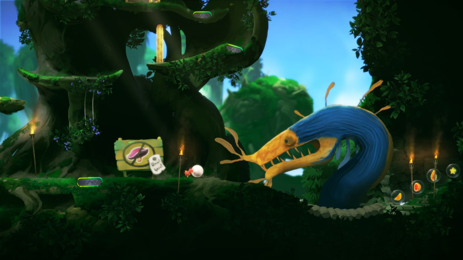 Yoku's Island Express screenshot 1