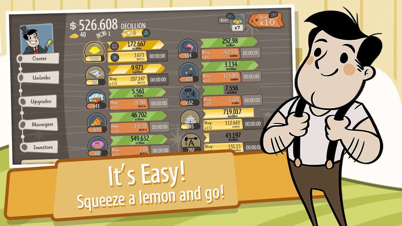 AdVenture Capitalist screenshot 1
