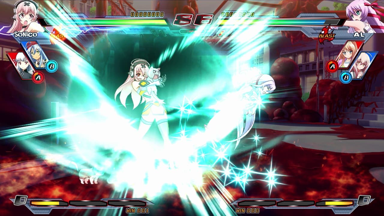 Nitroplus Blasterz: Heroines Infinite Duel screenshot 4