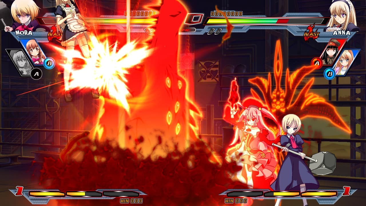 Nitroplus Blasterz: Heroines Infinite Duel screenshot 2