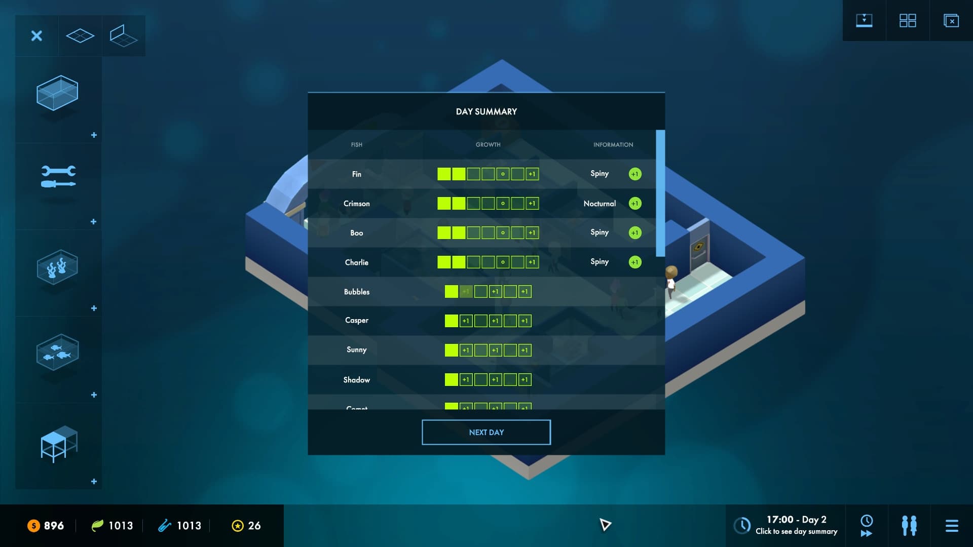 Megaquarium screenshot 2