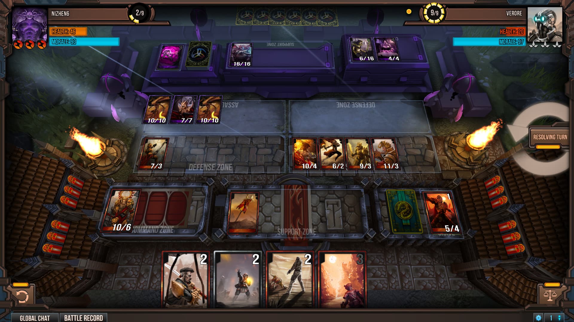 Infinity Wars: Animated Trading Card Game screenshot 3