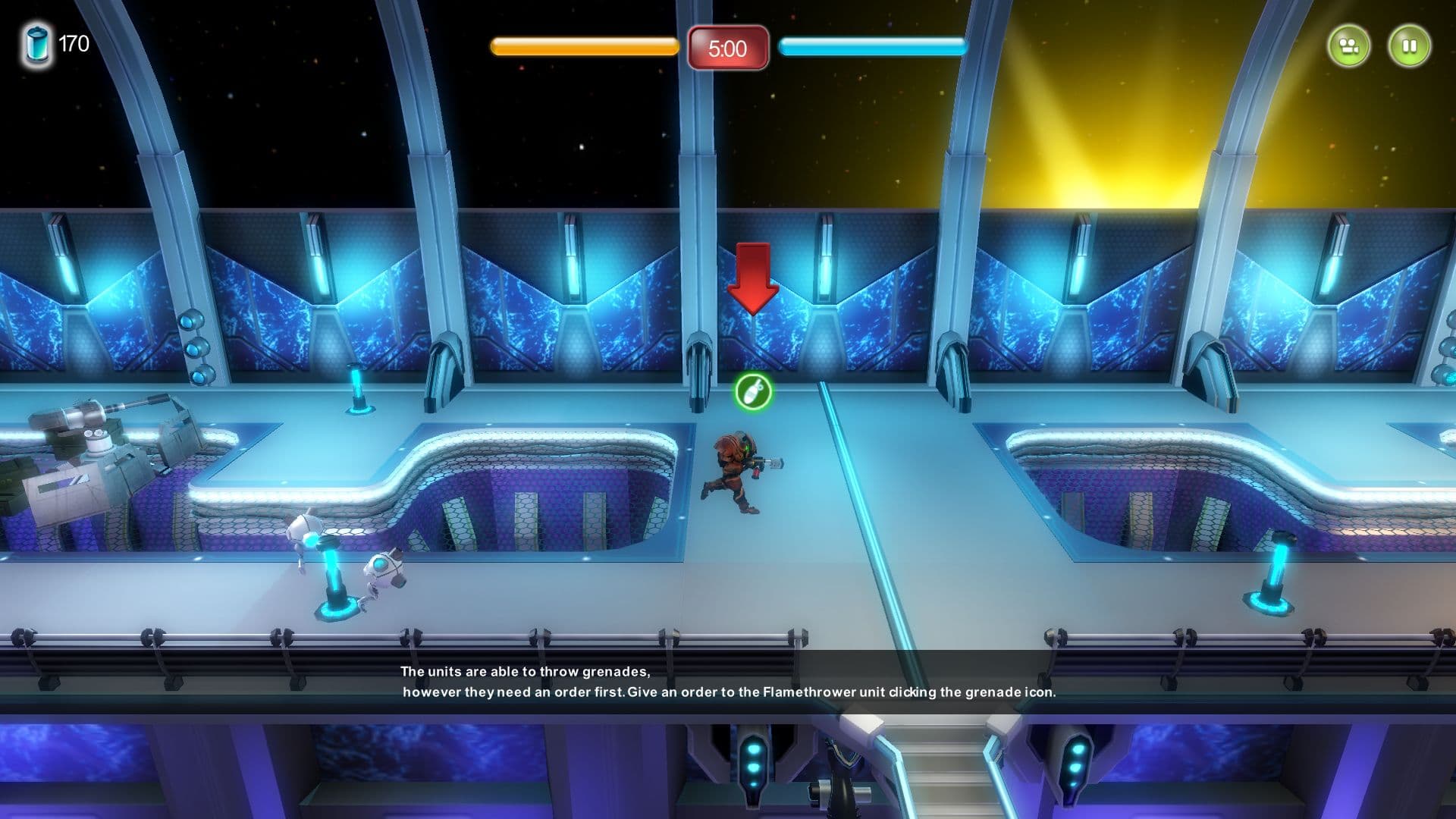 Alien Hallway screenshot 2