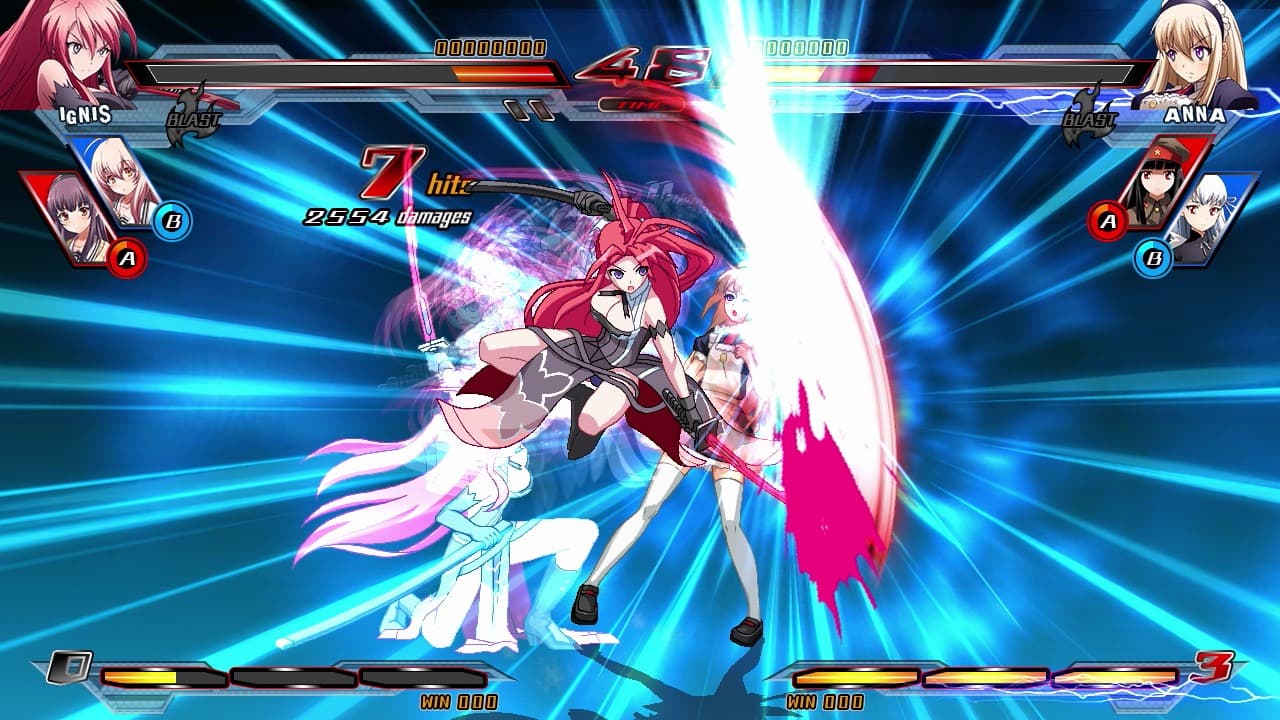 Nitroplus Blasterz: Heroines Infinite Duel screenshot 5